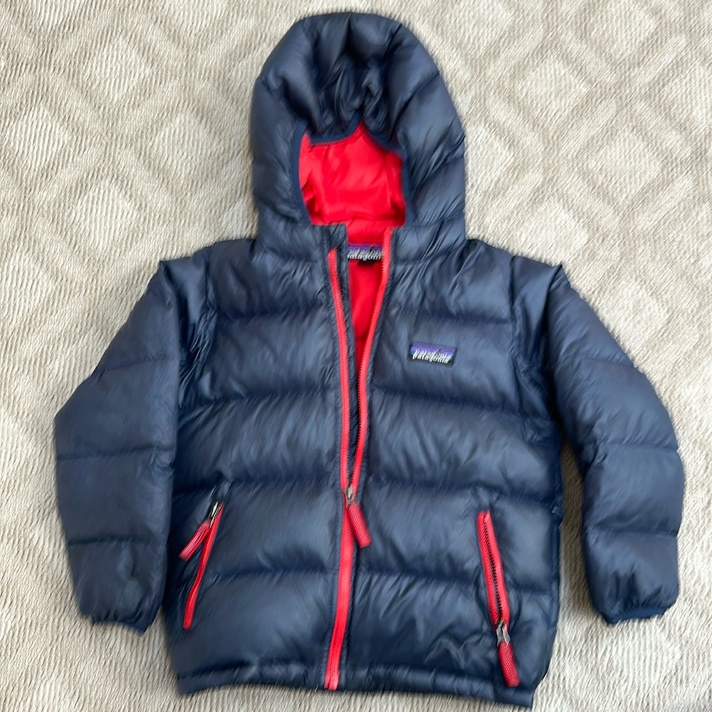 Blue patagonia puffer